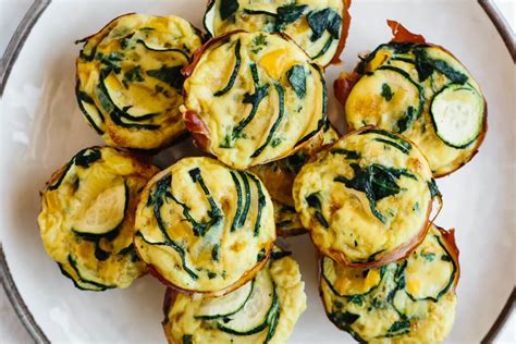 Zucchini Prosciutto Egg Muffins Paleo Keto Whole30 Downshiftology