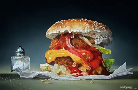 Tjalf Sparnaays Hyperrealism Paintings Of Food Will Leave You Hungry
