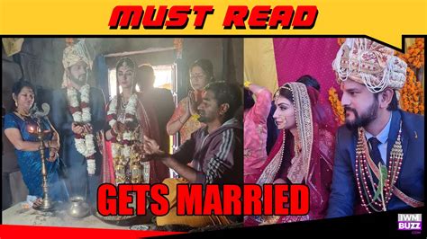 Congrats Swaragini Fame Nikita Sharma Gets Married