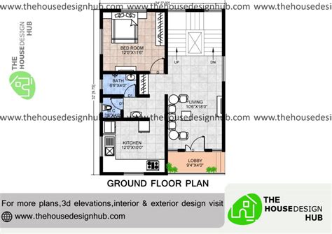 1 Bhk House Plan With Vastu East Facing Under 800 Sq Ft The House