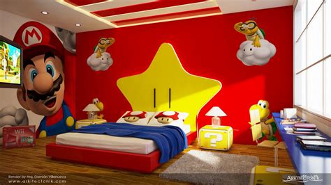 Para Mi Niñohabitacion De Mario Bros Dormitorios Temáticos