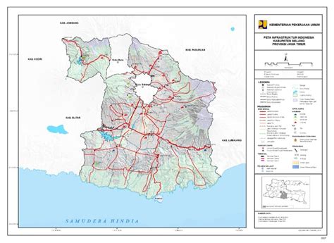 Peta Kecamatan Kabupaten Malang Imagesee