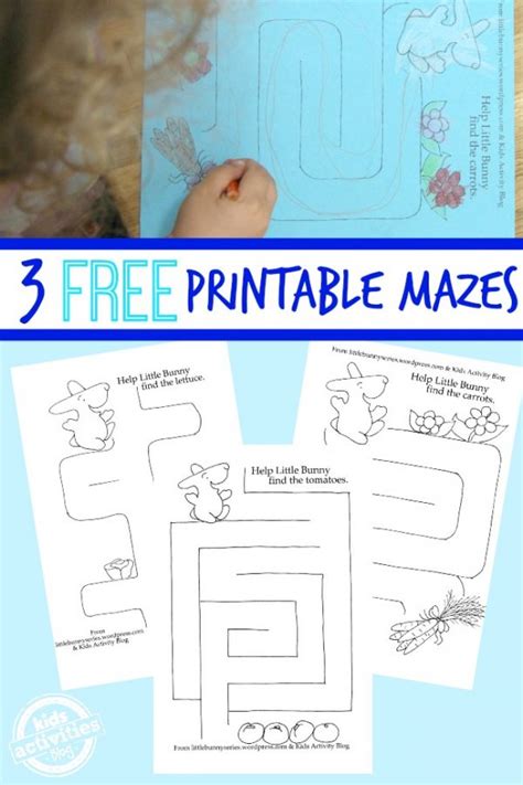 3 Super Easy Printable Mazes Perfect For Toddlers And Preschoolers Kids