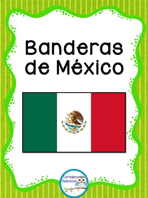 Bandera Nacional Mexicana Para Niã±os Belunar