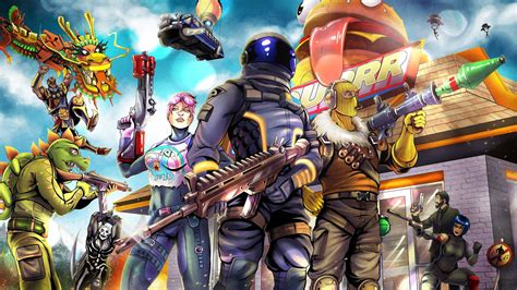 Fortnite Wallpaper Online Game Application Screenshot Pc