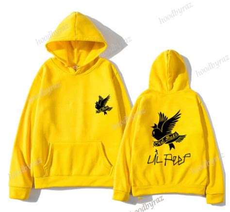 Lil Peep Cry Baby Pullover Hoodie Sweatshirt For Men And Women Etsy