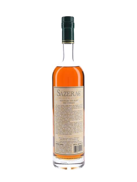 Sazerac 18 Year Old 2018 Release Lot 60028 Buysell American Whiskey Online