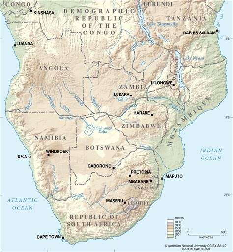 Southern Africa Cartogis Services Maps Online Anu