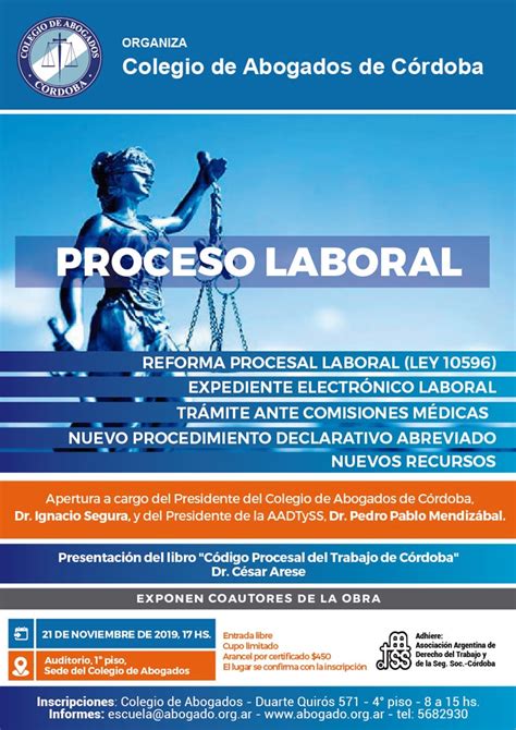 Reforma Procesal Laboral Ley 10596