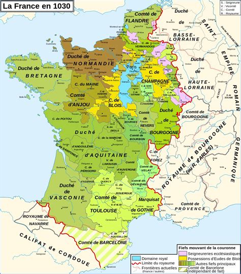 Carte De France De Vichy De 1940 à 1944