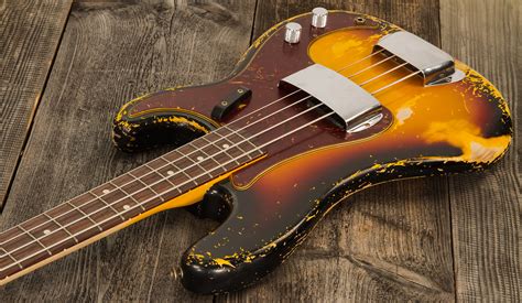 Fender Custom Shop 1962 Precision Bass Masterbuilt Denis Galuszka R119482 Heavy Relic 3 Color