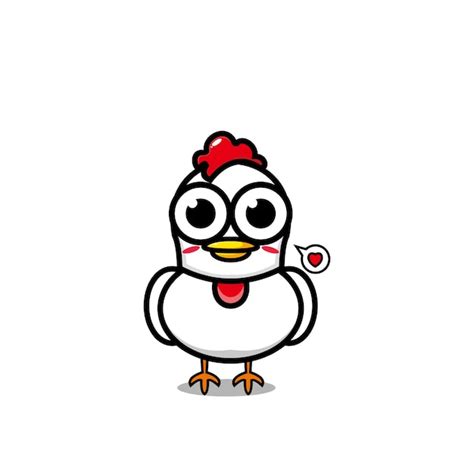 premium vector vector cartoon chicken cute character design vector