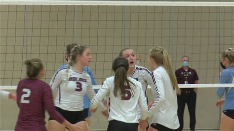 Regional Volleyball Championship On The Line At Holmen Youtube