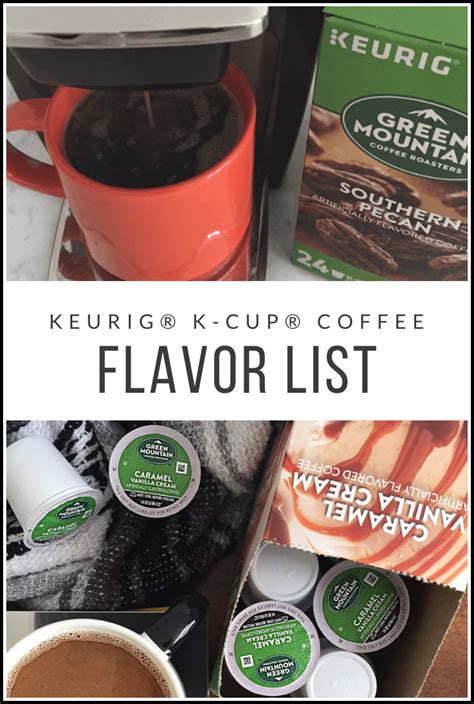 Keurig K Cup Coffee Flavors List Cross Country Cafe Coffee Flavor