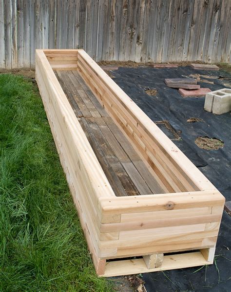 Reclaimed Raised Garden Bed Planter 3 Custom By Rushton Llc