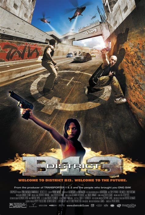 District B13 2004 District 13 Movie Posters Action Movies