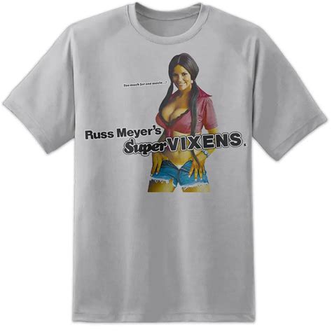 Russ Meyers Retro Supervixens T Shirt Vintage Classic Movie Poster 2019 New Fashion Brand