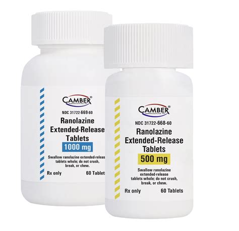 Camber Pharmaceuticals Launches Generic Ranexa® Camber Pharmaceuticals