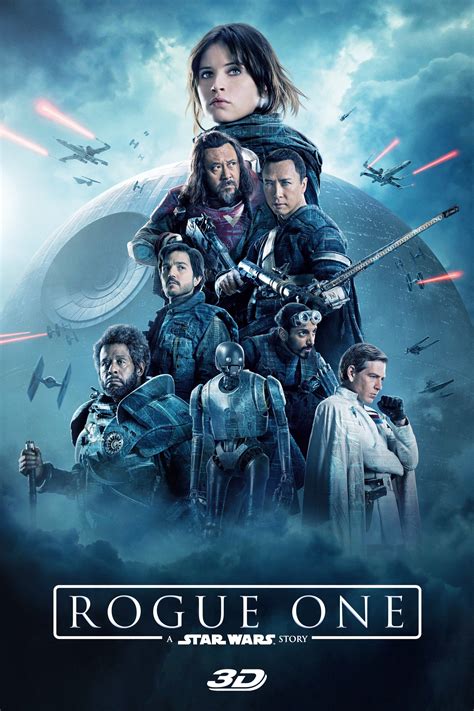 Rogue one is more a war product, in where its spectacular music, sparkling performances, and nearly excellent action sequences invade unexplored lands and nothing irreverent in star wars world. Rogue One: A Star Wars Story (2016) - Posters — The Movie ...