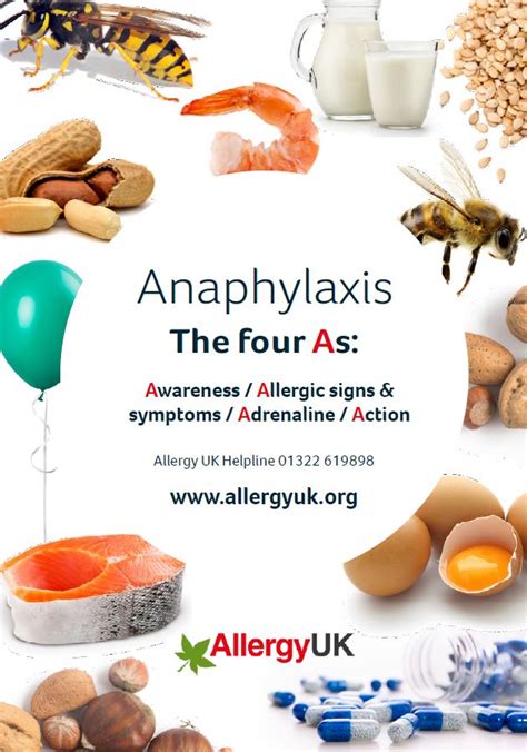 Anaphylaxis The Four As Allergy Uk National Charity