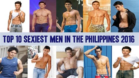 Top 10 Sexiest Men In The Philippines 2016 Youtube