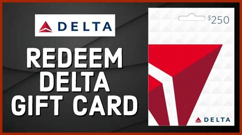 How To Redeem Delta Gift Card Online Using Delta Gift Card 2022 YouTube