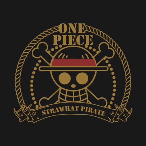 Strawhat Pirate Logo One Piece Anime Tony Tony Chopper T Shirt