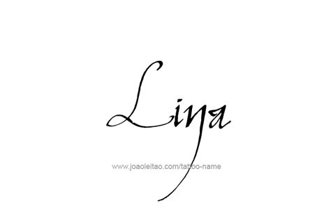 Lina Name Tattoo Designs Name Tattoos Tattoo Designs Name Tattoo