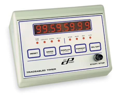 Cole Parmer 12 Event Laboratory Bench Timer 94463 30 From Cole Parmer