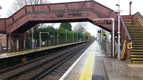 Martins Heron Railway Station Bracknell Forest Area Information Map