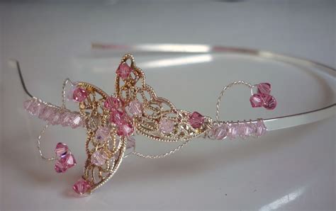 Butterfly Tiara Tiara Headbands Crown Jewelry