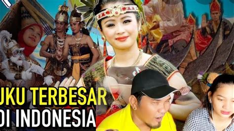 Negeri sarawak yang dikenali sebagai bumi kenyalang merupakan negeri terbesar di malaysia dan dikategorikan sebagai malaysia timur. 10 Suku kaum Terbesar Di Indonesia-fil react - YouTube
