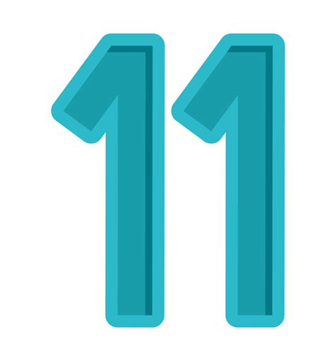 Numero 11 Vectores Iconos Gráficos Y Fondos Para Descargar Gratis
