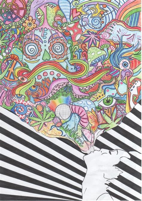 1000 Images About Trippy Drawings On Pinterest Trips Hippie Style