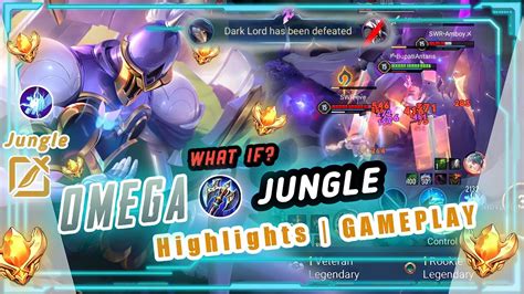 Aov Omega Jungle Omega New Skin Omega Gameplay Aov Youtube