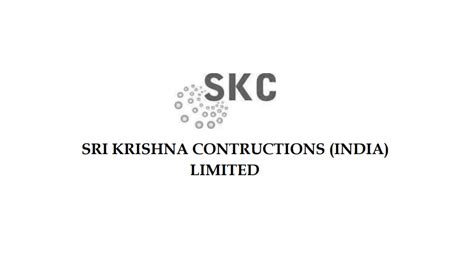 Sri Krishna Constructions India Ltd Q3 Fy22 Pat Up At Rs 4807 Lakhs