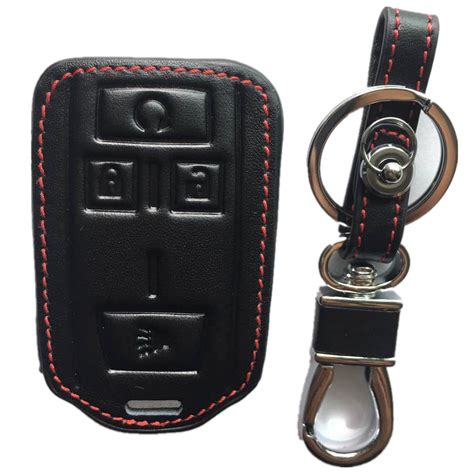 Buy Rpkey Leather Keyless Entry Remote Control Key Fob Cover Case