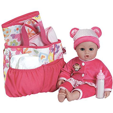 Adora Baby Doll Diaper Bag Accessories With 5 Piece
