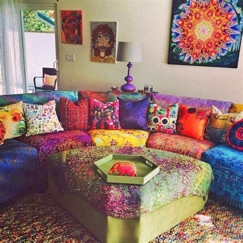 There are 9082 gypsy room decor for sale on etsy, and they cost $44.42 on average. 35 Charming Boho Living Room Decorating Ideas With Gypsy ...