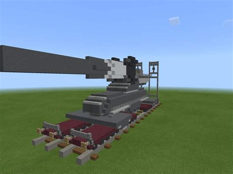 Schwerer Gustav Rail Cannon Minecraft Amino