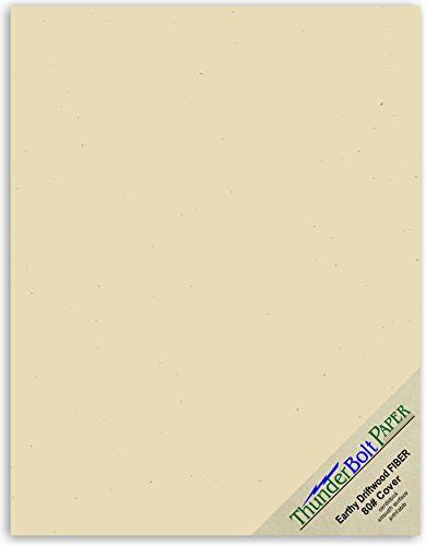 Buy 25 Earthy Driftwood Tan Fiber 80 Cover Paper Sheets 85 X 11