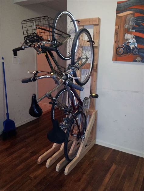 Vertical Bike Rack From X S Vertical Bike Rack Diy Bike Rack Bike Hanger
