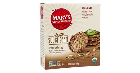 Mary S Gone Crackers Crackers Super Seed Everything Organic Azure