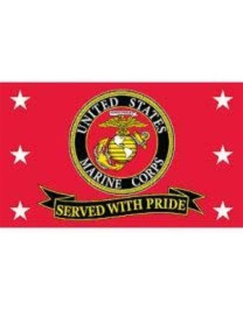 Flag 3x5 Usmc Pride Made In Usa Military Outlet
