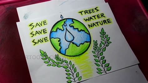 World water day earth environmental conservation stock photo. Water Conservation Tree Drawings