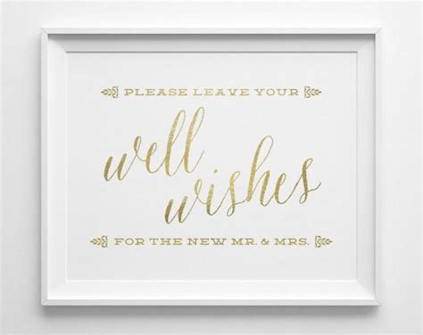 Express your creativity by creating a beautiful canvas with family and friends that will later. Wedding Signs, Guest Book Sign, Well Wishes Sign, Script ...