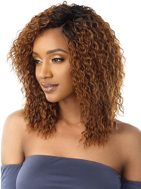 Outre Premium Purple Pack Wet And Wavy Style French Curl 3pc Hair Stop