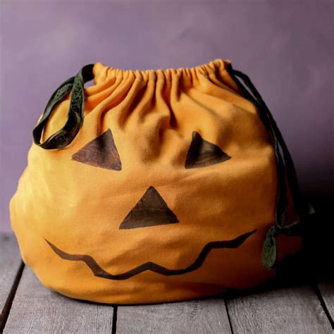Diy Trick Or Treat Bag Oh The Things Well Make