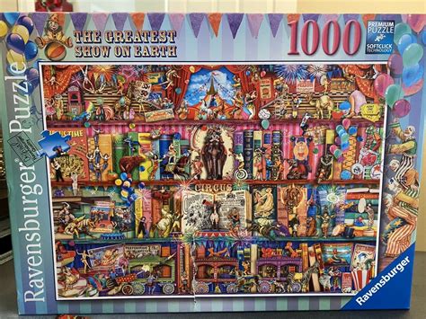 Ravensburger The Greatest Show On Earth Jigsaw Puzzle 1000 Piece