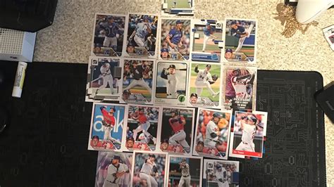 al central division baseball card sorting youtube